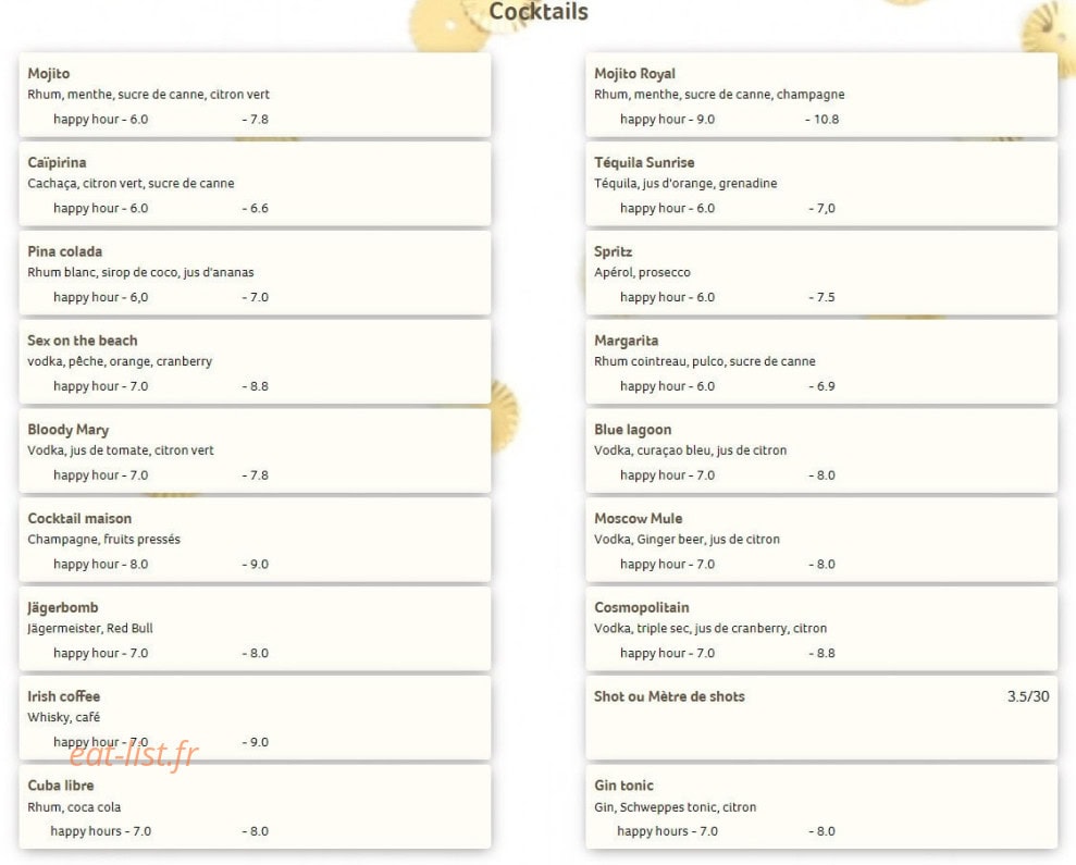 Le taulier — carte page 9