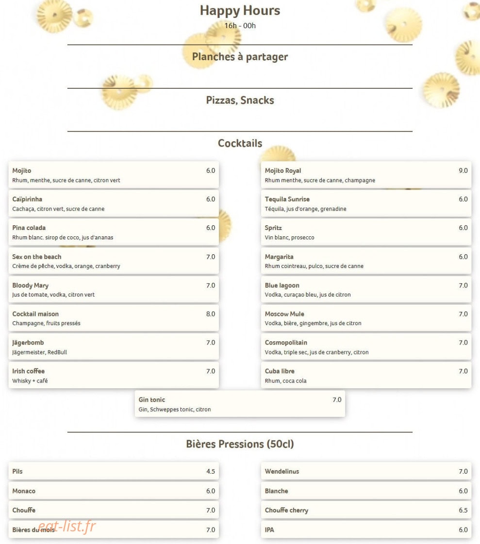 Le taulier — carte page 12