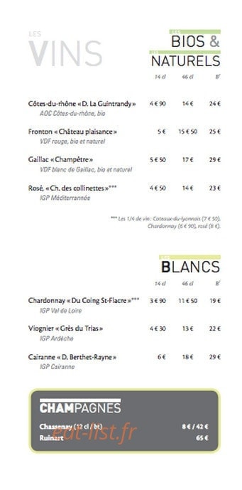 Les chics types — carte page 9
