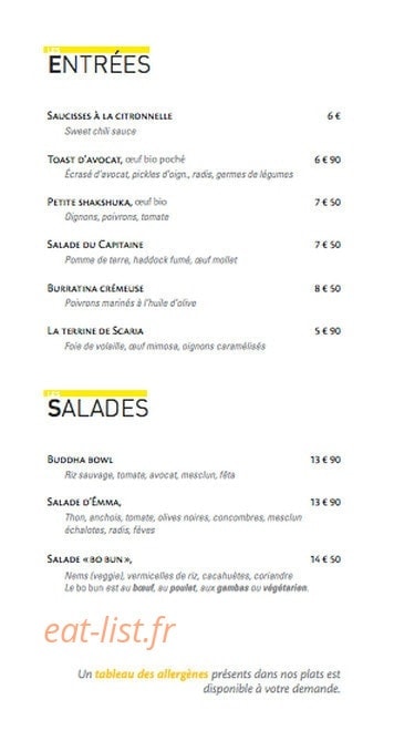 Les chics types — carte page 2