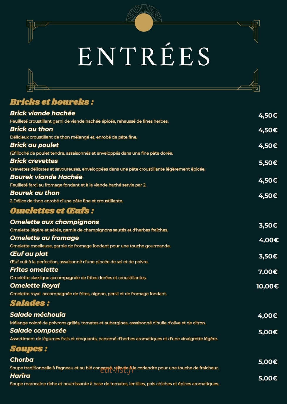 Mama La Grillade — carte page 2