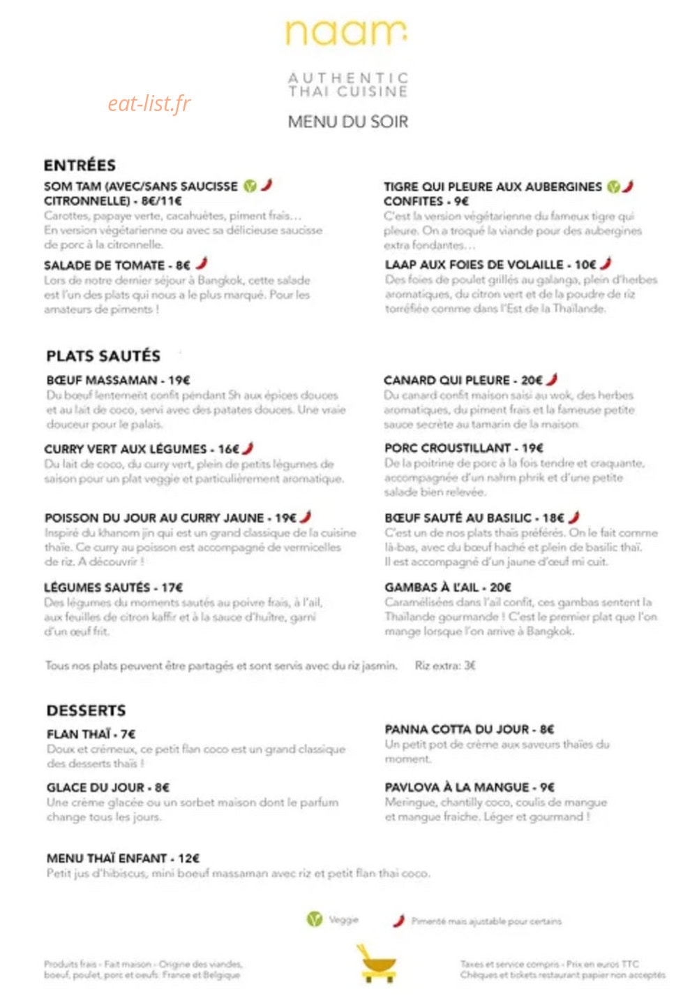 Naam — carte page 2