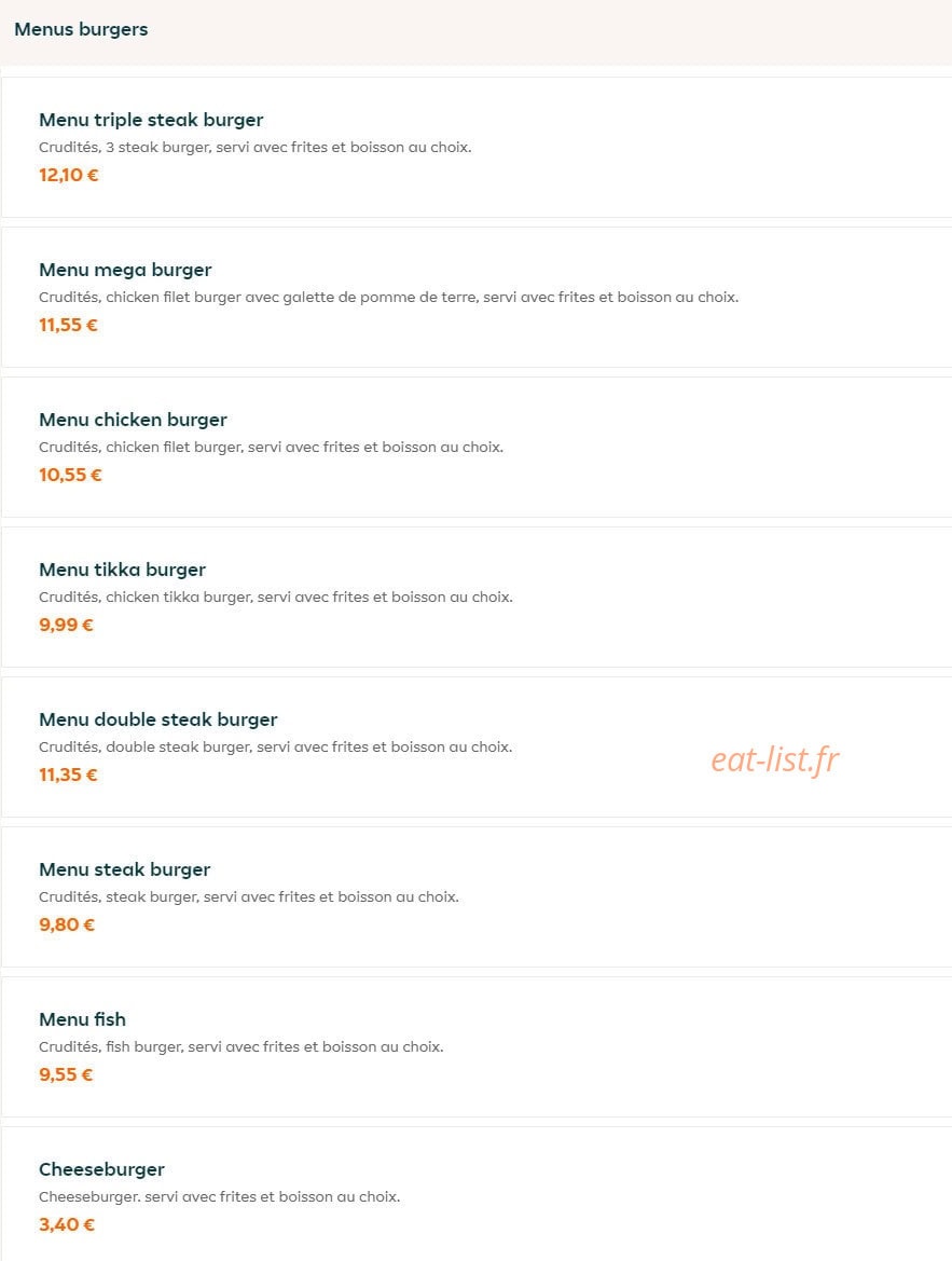 Naanwich Riquet — carte page 4