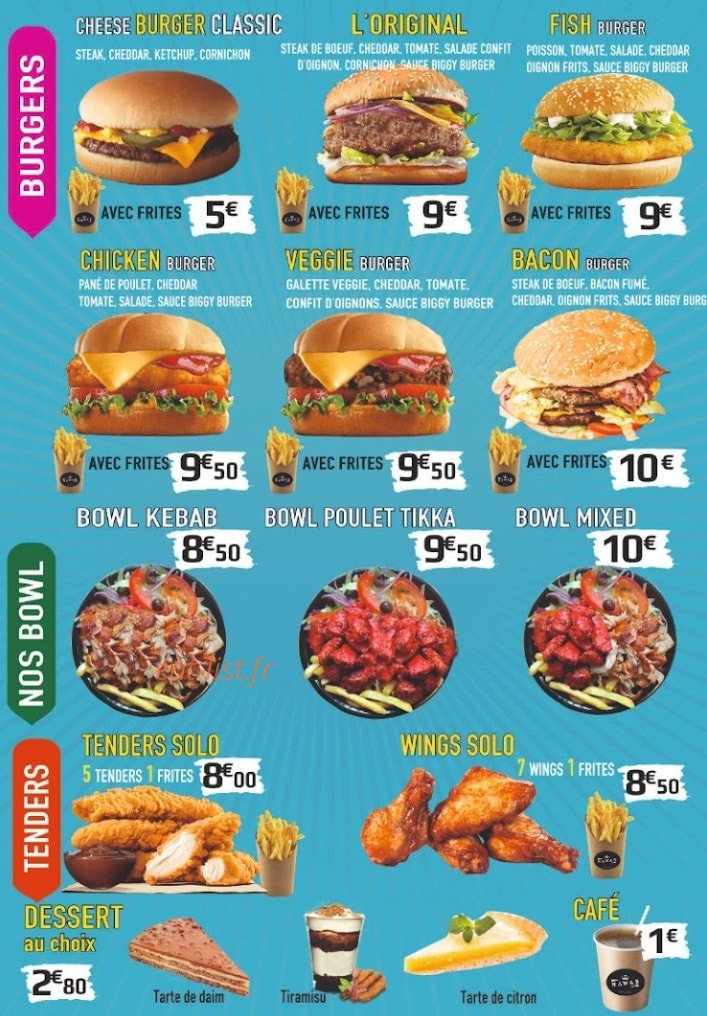 Nawab Kebab — carte page 2