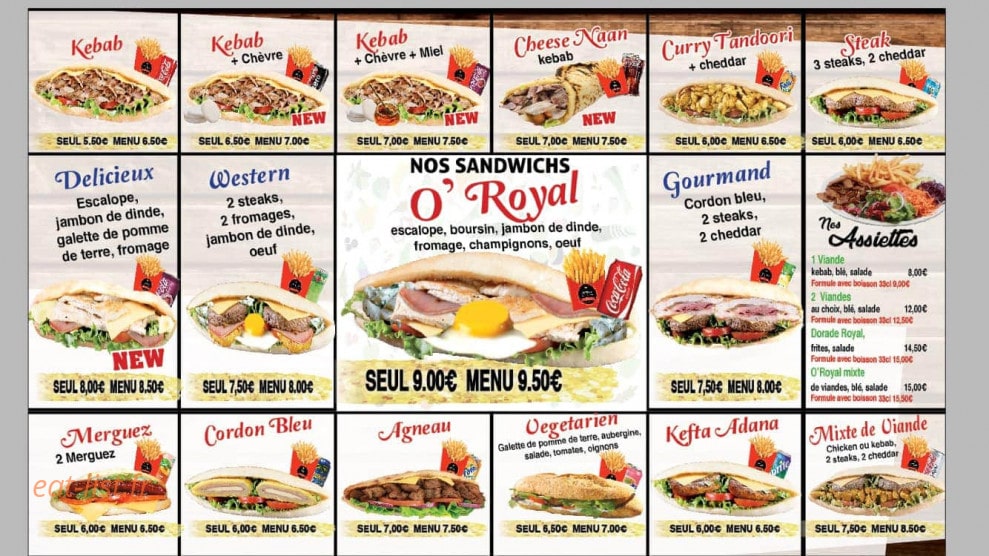 O’Royal — carte page 1