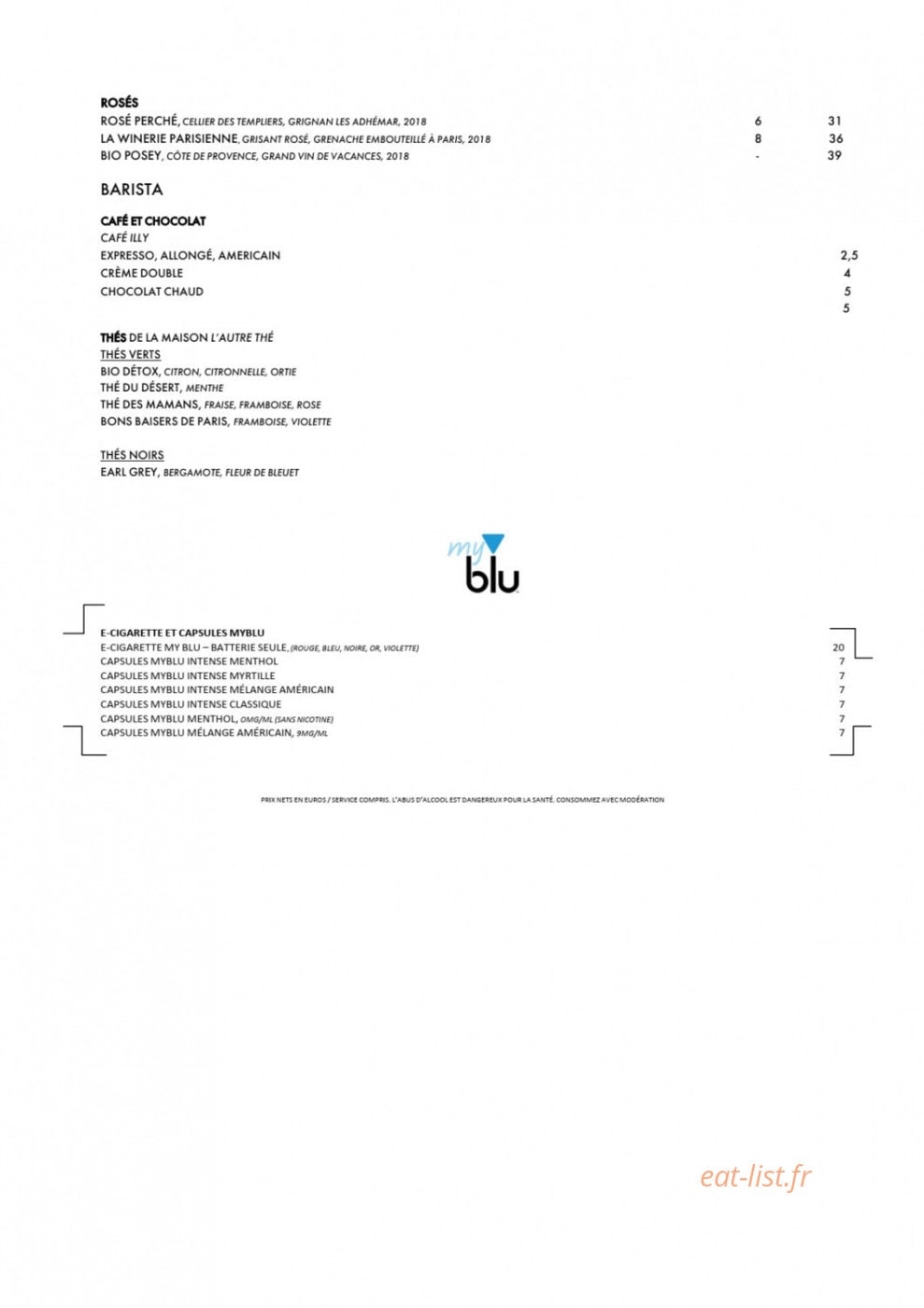 Pavillon Puebla — carte page 8