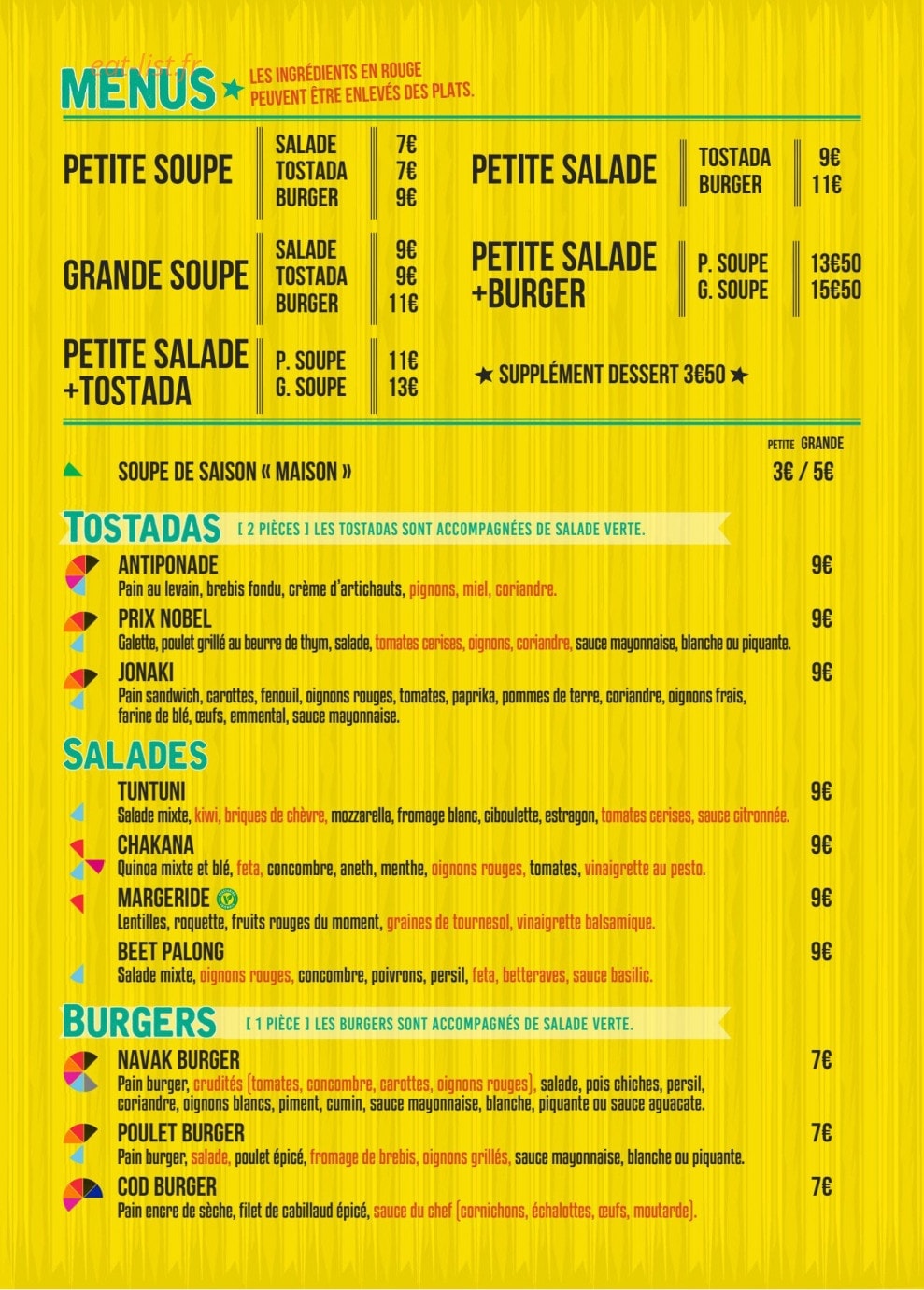Péniche Antipode — carte page 2