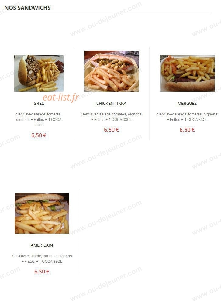 Pizza and Love — carte page 8