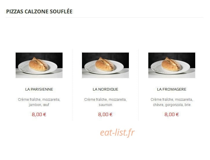 Pizza and Love — carte page 2