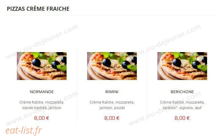 Pizza and Love — carte page 3