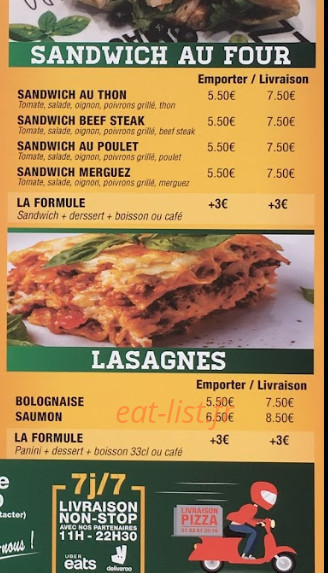 Pizza Grems — carte page 2