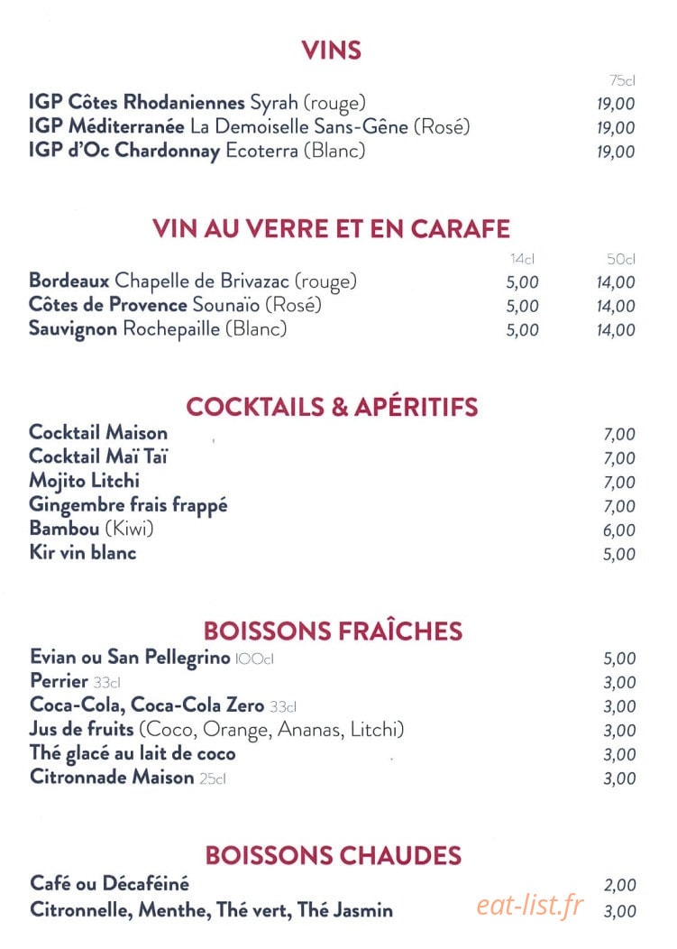 Pm thaï — carte page 4