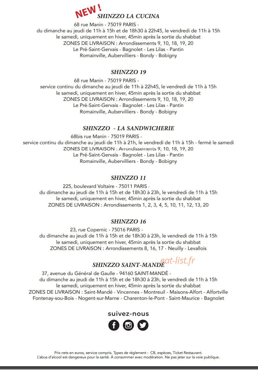 Shinzzo — carte page 12