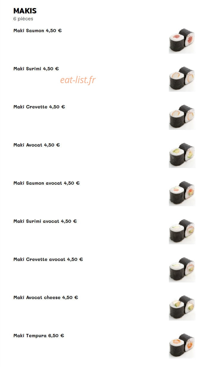 Sugar Hot — carte page 2