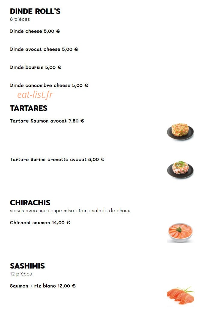 Sugar Hot — carte page 6