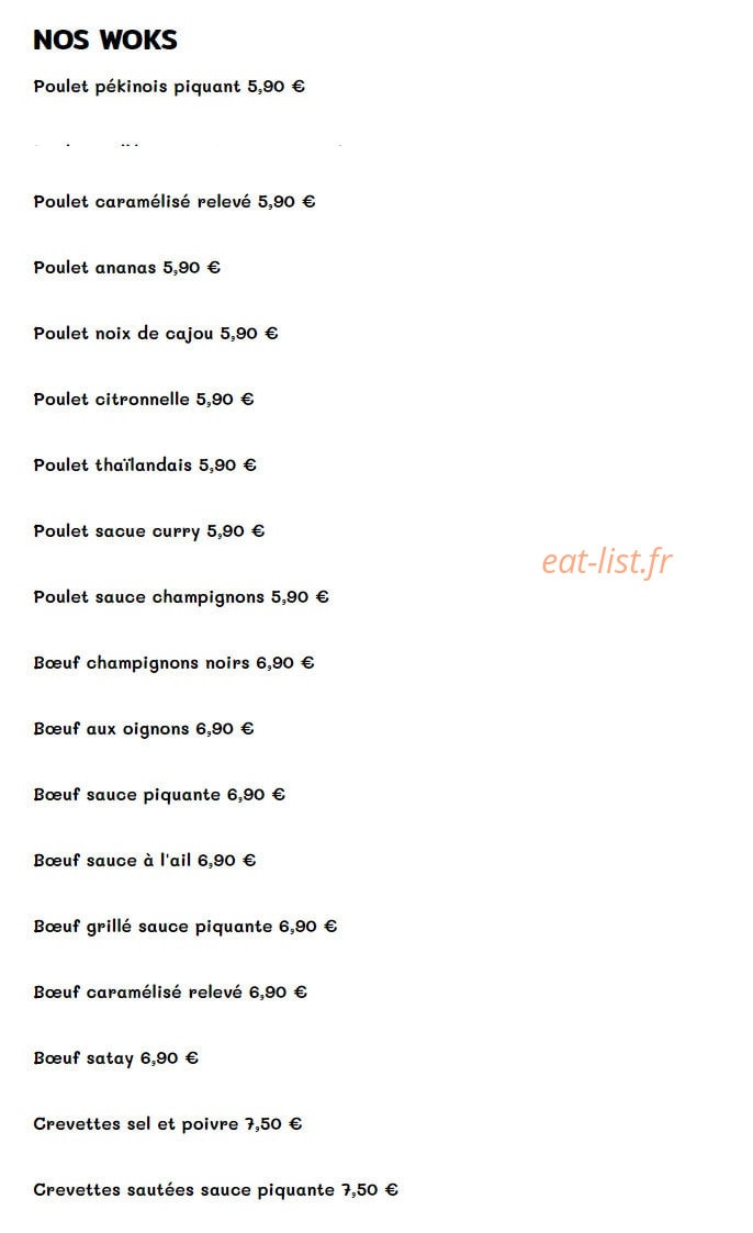 Sugar Hot — carte page 9