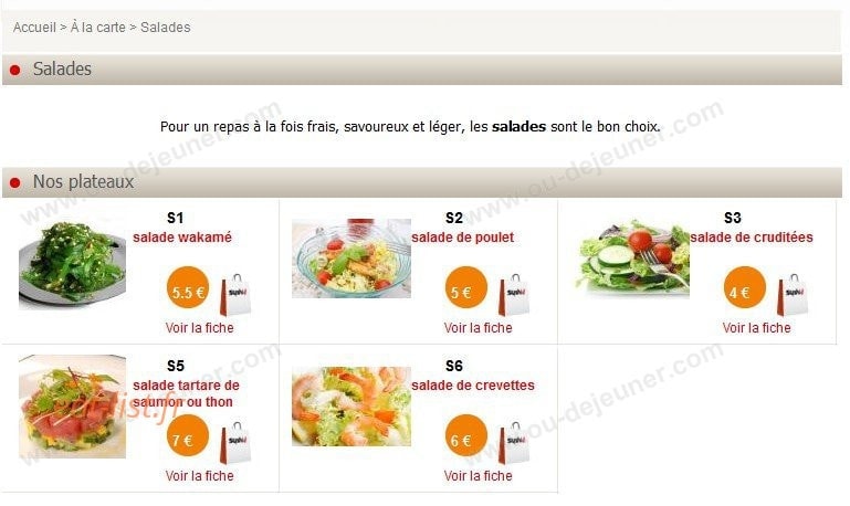 Sushi Ô — carte page 14