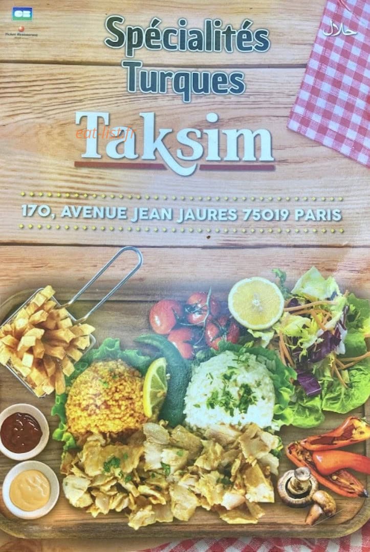 Taksim — carte page 1