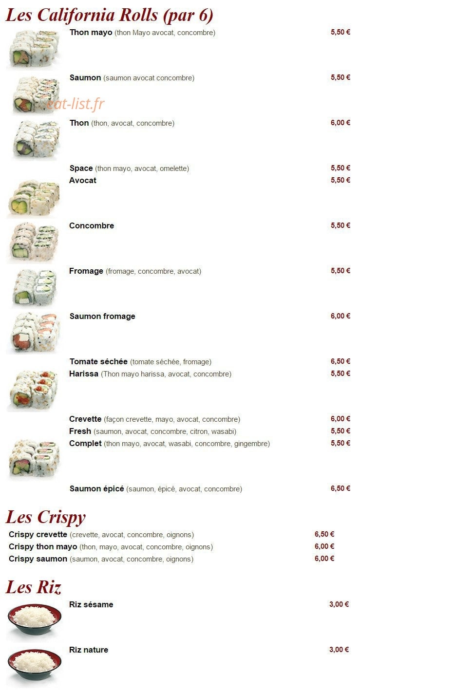 Tib's — carte page 5