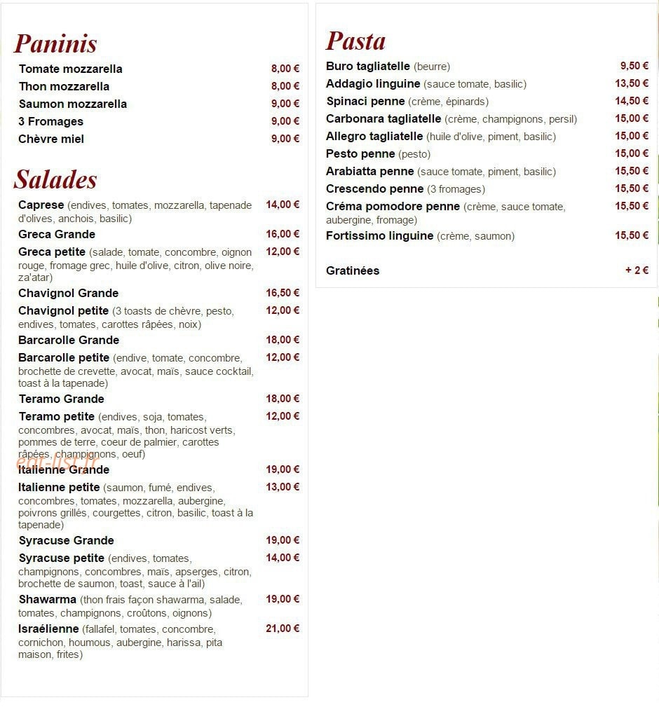 Tib's — carte page 8