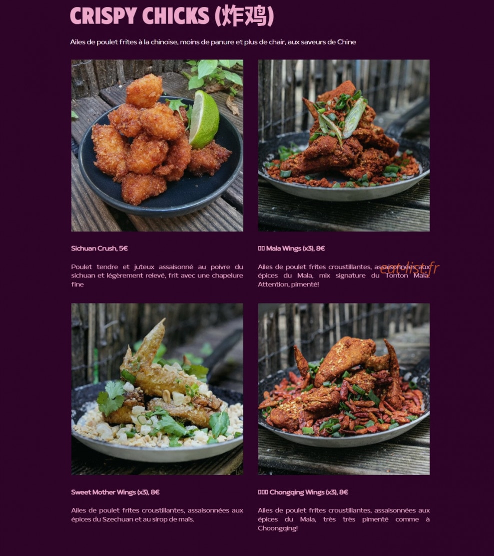 Tonton Mala — carte page 3