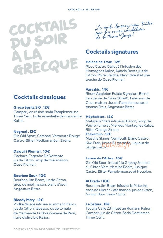 Yaya — carte page 3