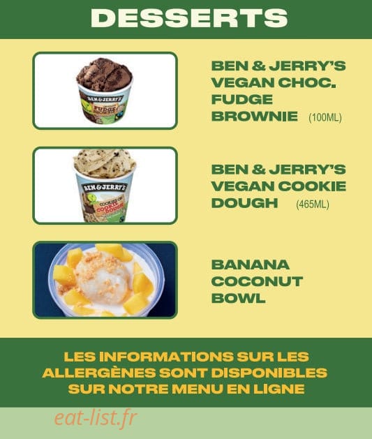 A Burgers — carte page 4