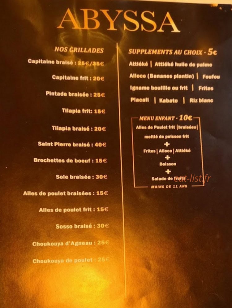 Abyssa — carte page 2