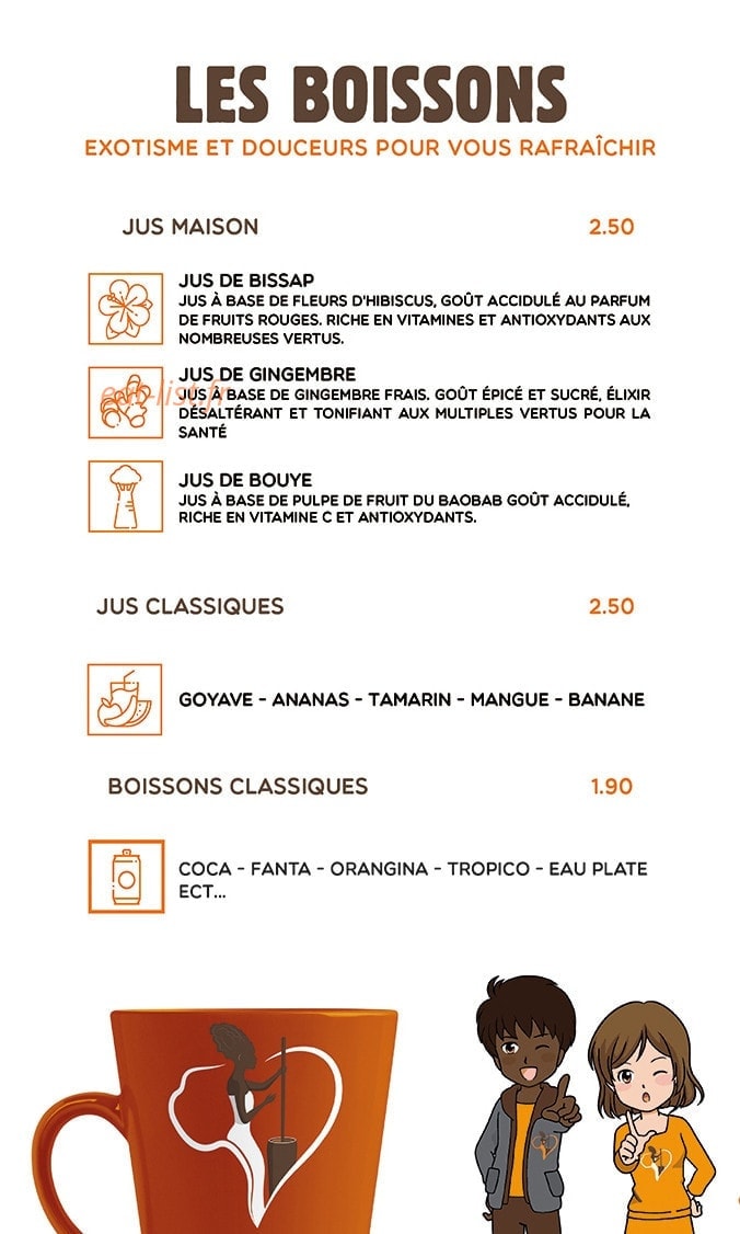 Afrik'N'Fusion — carte page 5