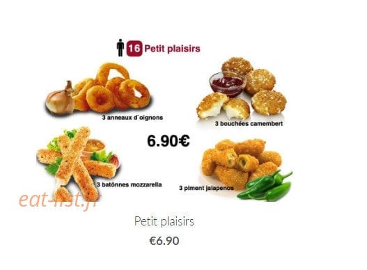 All Chicken — carte page 9