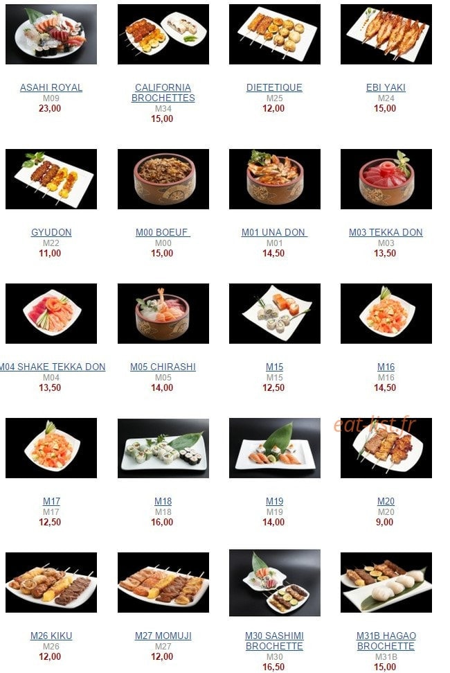 Asahi — carte page 1