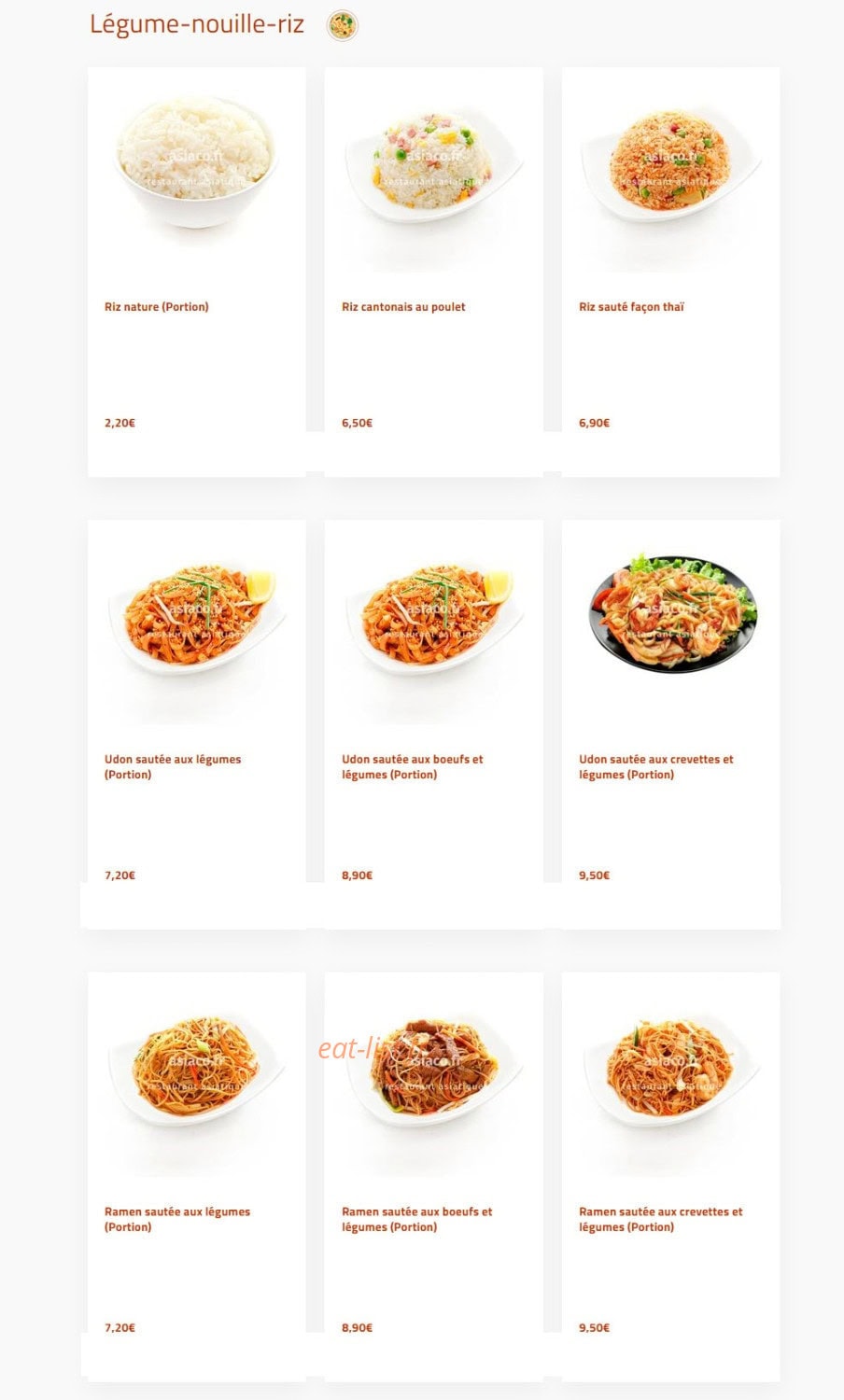 Asia et Co — carte page 8