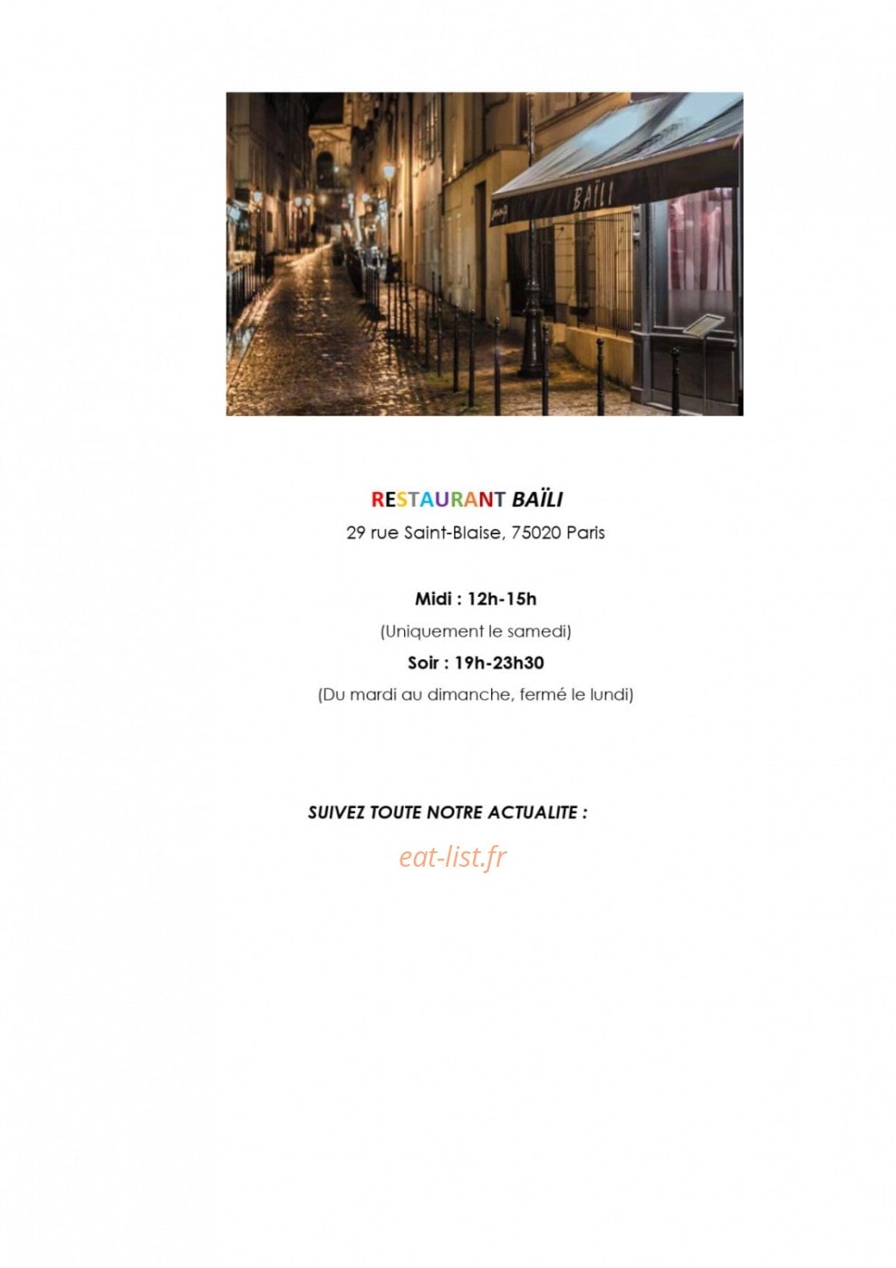 Baïli — carte page 12