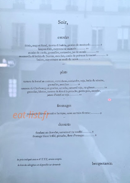 Becquetance — carte page 1