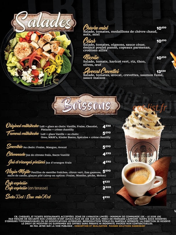 Big touch — carte page 3