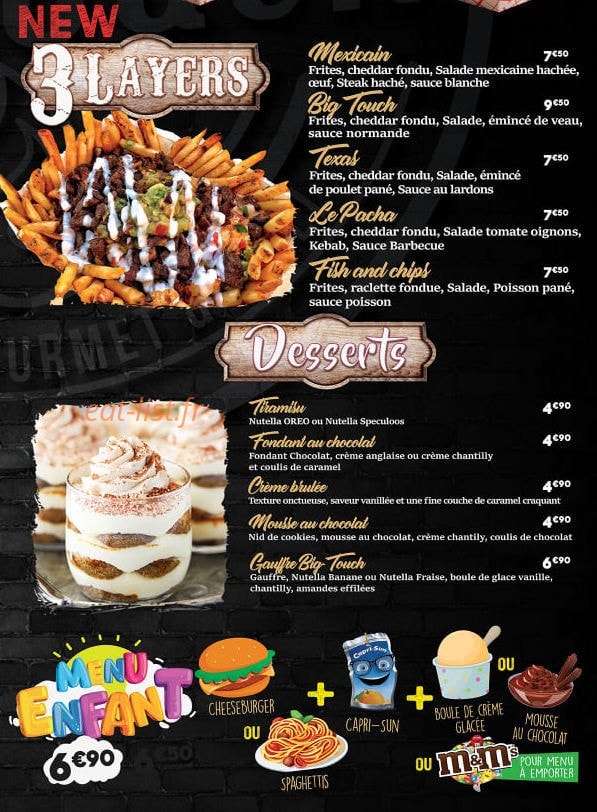 Big touch — carte page 4