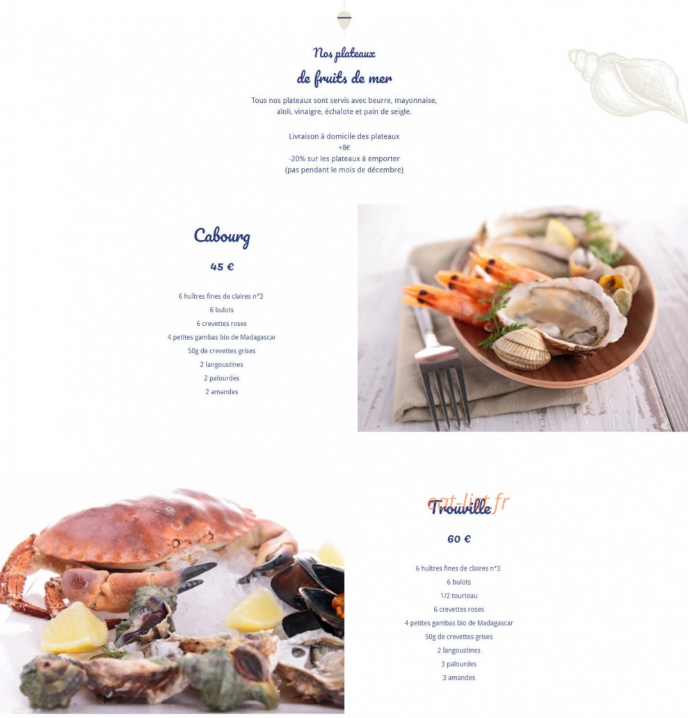 Chacha & Companie — carte page 2