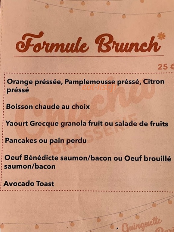 Chacha — carte page 5