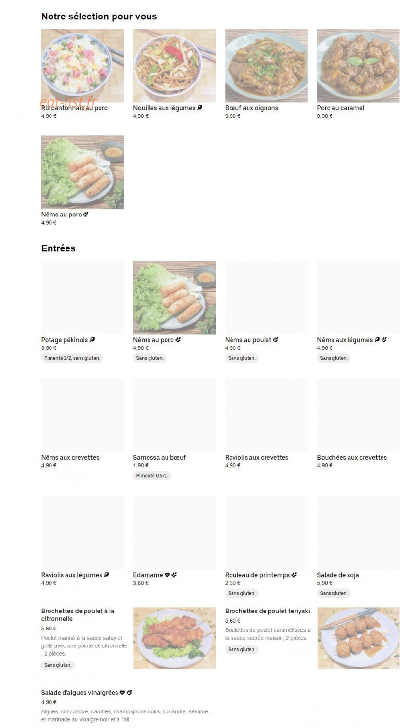 Chang Sheng — carte page 1