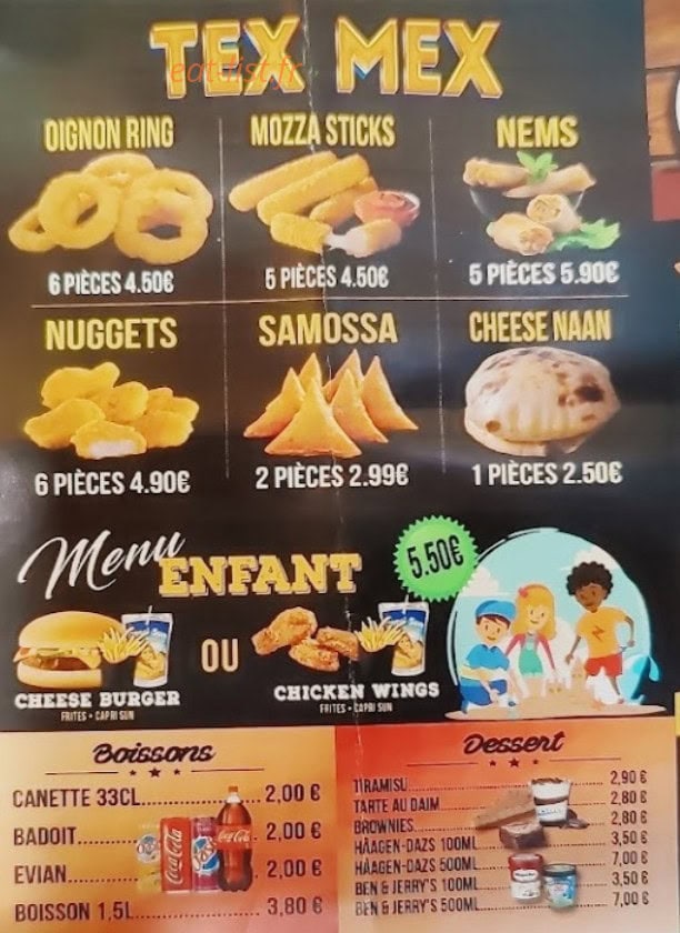 Chicken State — carte page 4
