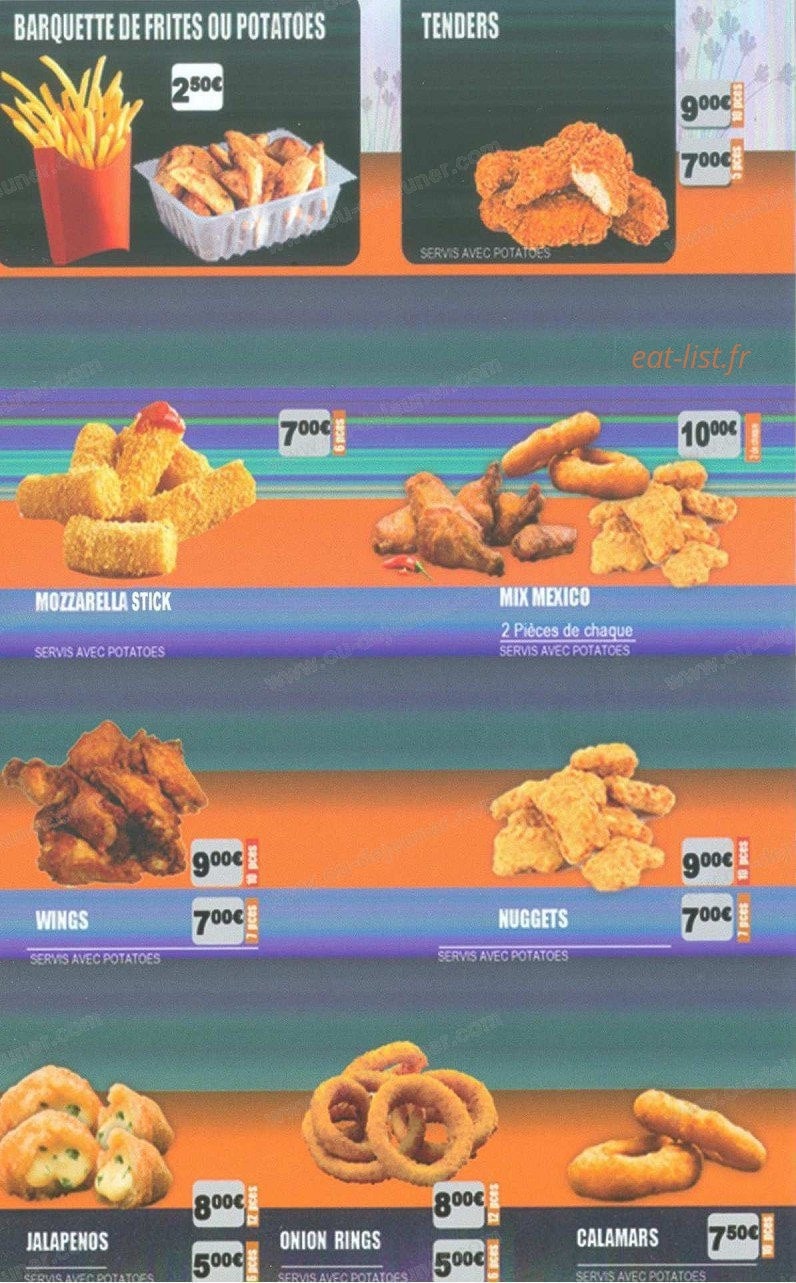 Chrono pizza — carte page 5
