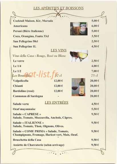 Come Prima — carte page 3