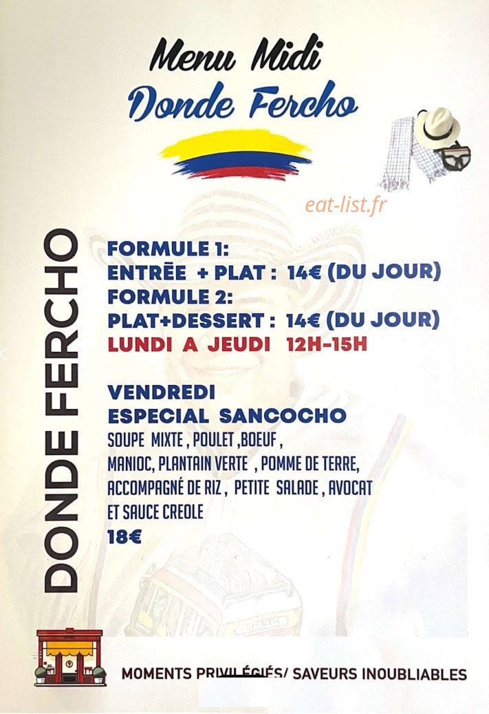 Donde Fercho — carte page 4