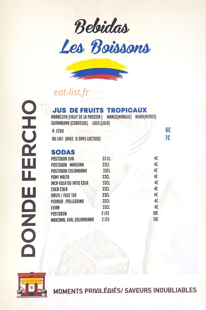 Donde Fercho — carte page 8