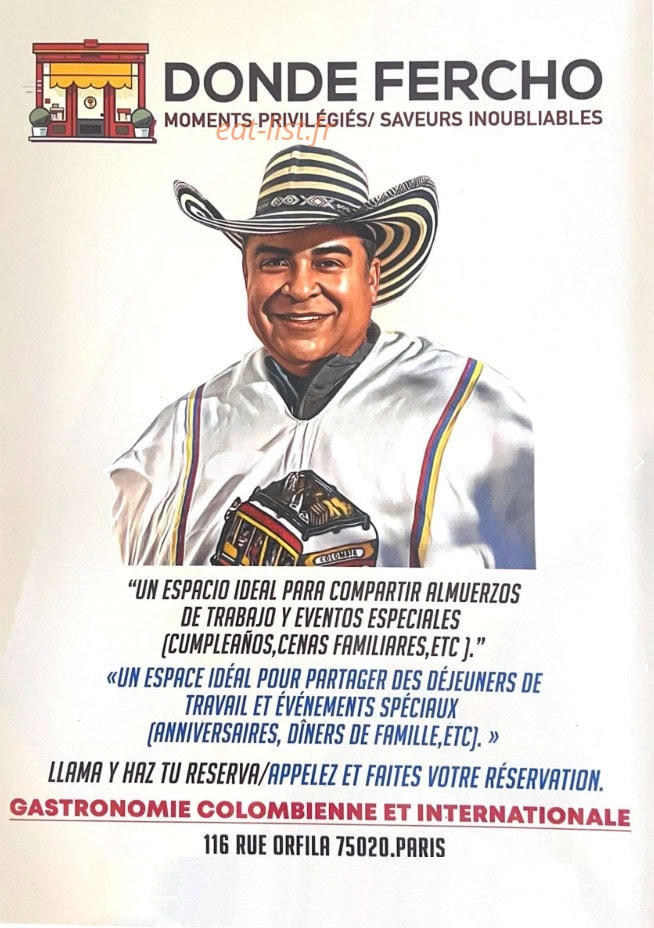 Donde Fercho — carte page 1