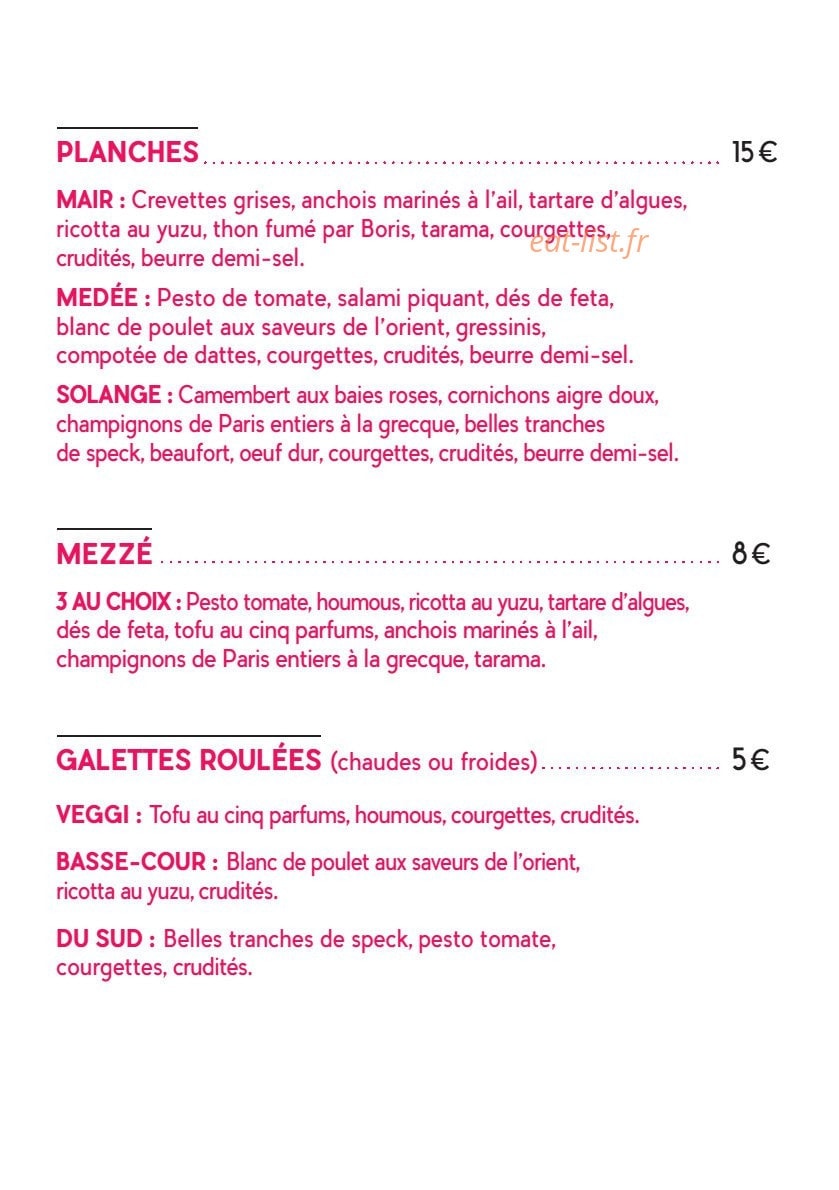 En bas de la Colline — carte page 2