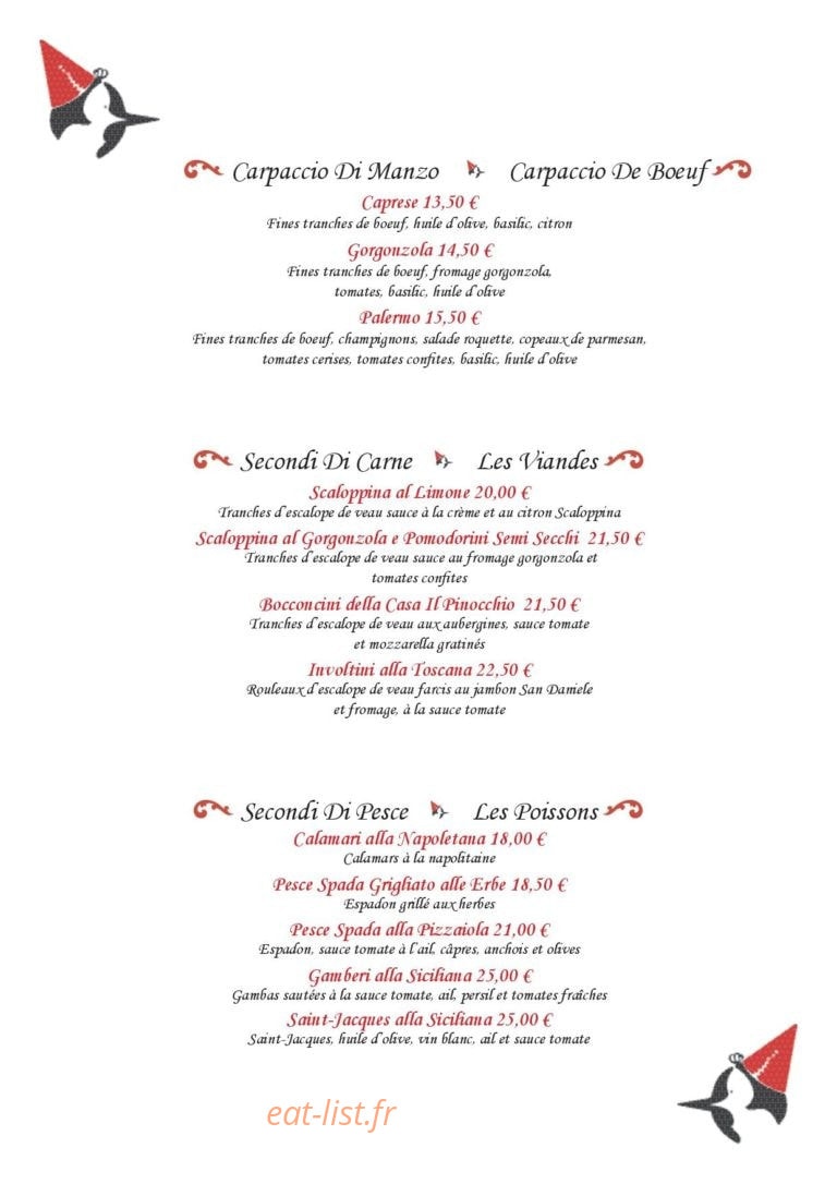 Il Pinocchio — carte page 4