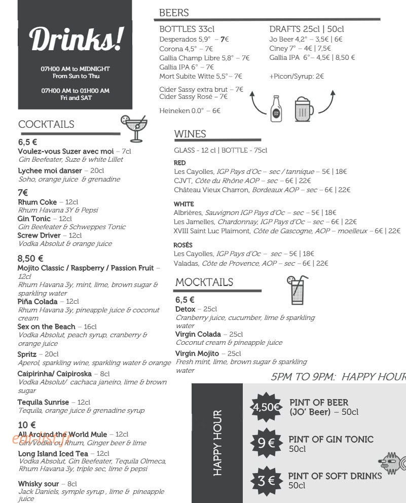 Jo&Joe — carte page 3