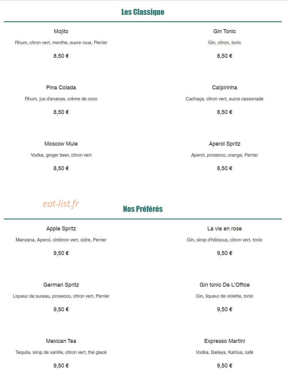L'Office — carte page 5