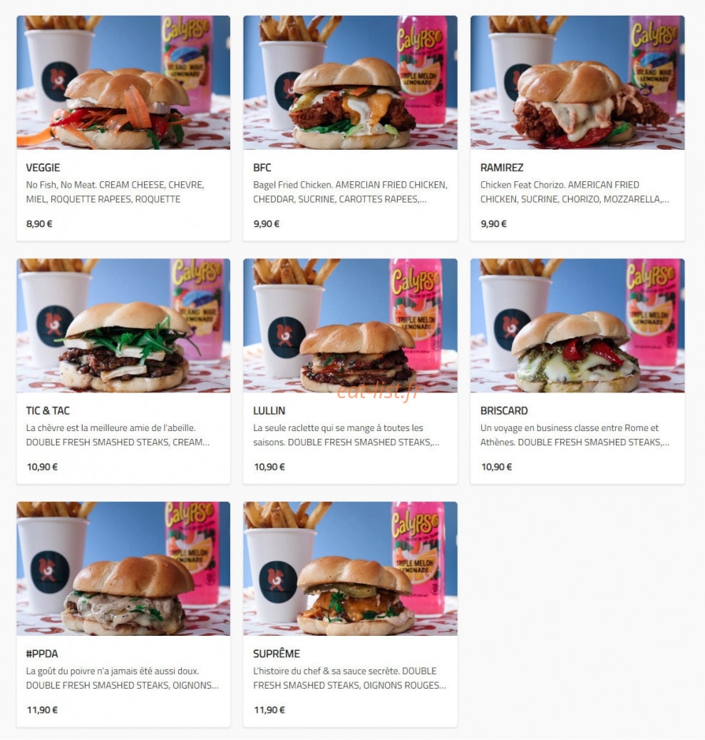 La Bagelerie — carte page 2